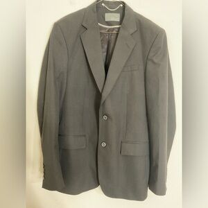 Zara Man 2 Button Blazer Men Size 38, Dark Pewter Color, 2 Vents